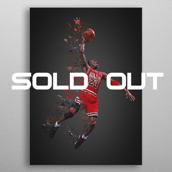 Displate Metall Poster "Michael Jordan" *AUSVERKAUFT*